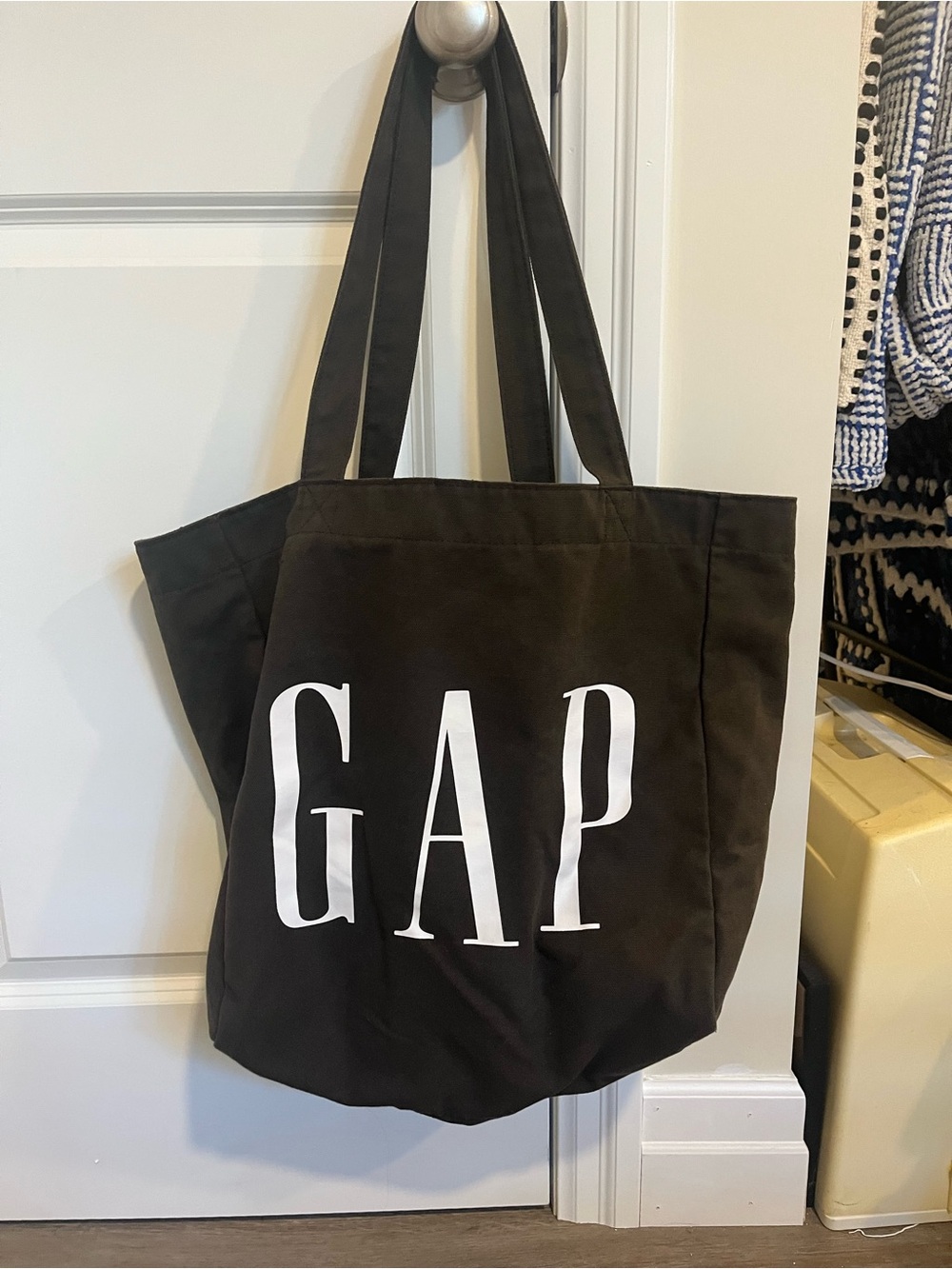 GAP brown Canvas Tote Bag